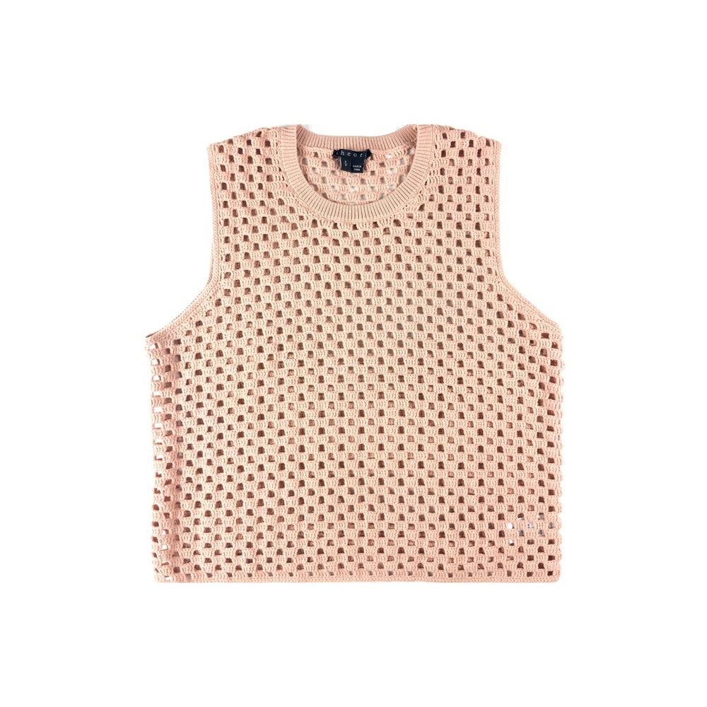 Theory • Open-Knit Vest - Picture 2 of 5